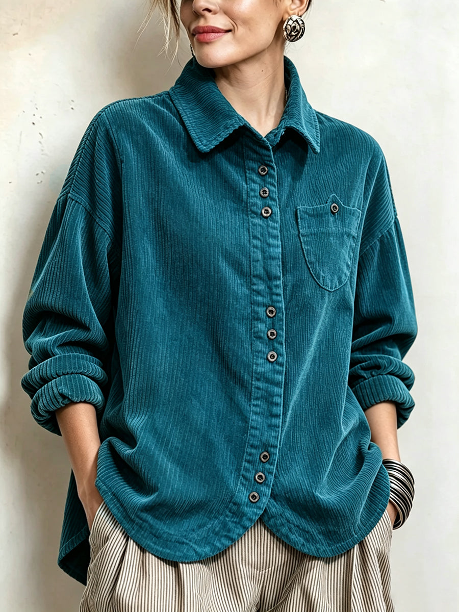 Casual Corduroy Shirt