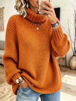 Chic Cozy Turtleneck Knitted Sweater