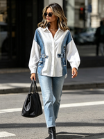 Casual Chic 3d Print Long-sleeve Shirt