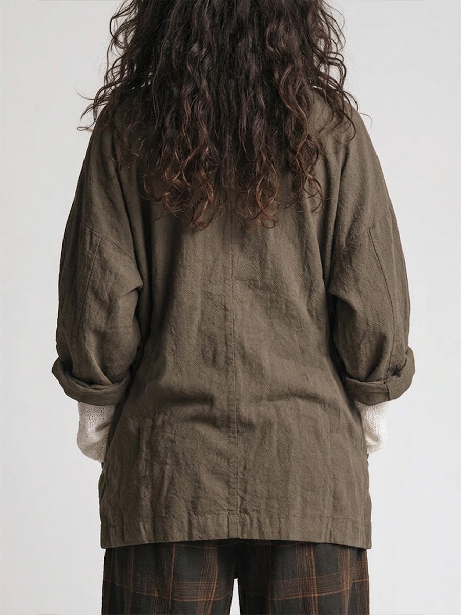 Relaxed, Laid-back Cotton-linen Jacket