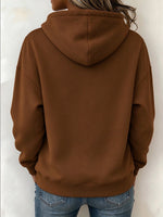Western Tooled Fringe Hooded Sweatshirt