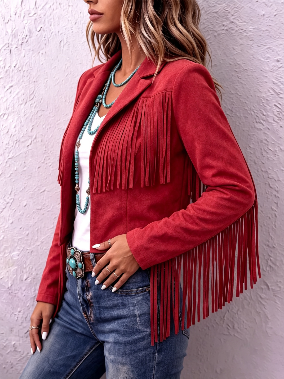 Boho-chic Fringe Western Jacket