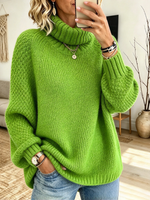 Chic Cozy Turtleneck Knitted Sweater