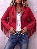 Boho-chic Fringe Western Jacket