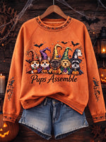 Halloween "pups Assemble" Sweatshirt