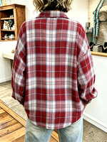 Cozy Oversized Plaid Shirt